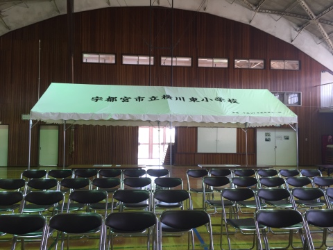 N.M様 イベント集会テント(定番品)軒高200cmで設営した事例