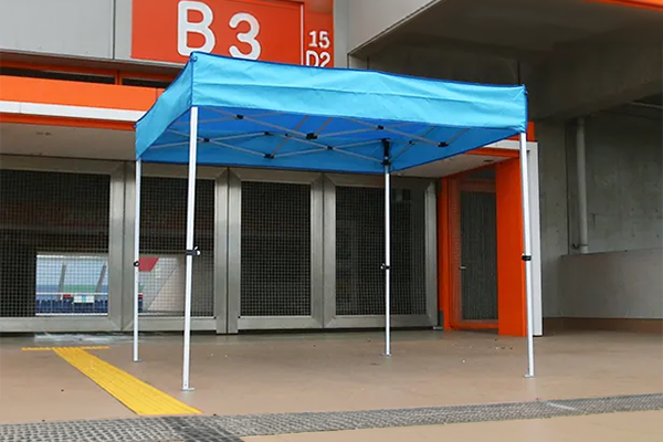 かんたんてんと3 メッシュタイプ 平屋根型 アルミ 商品画像1