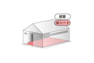 大人数の居住スペースとして