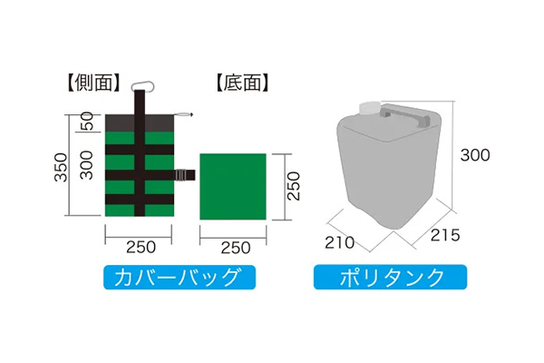 ウエイトバッグ ハードタイプ10kg 画像3