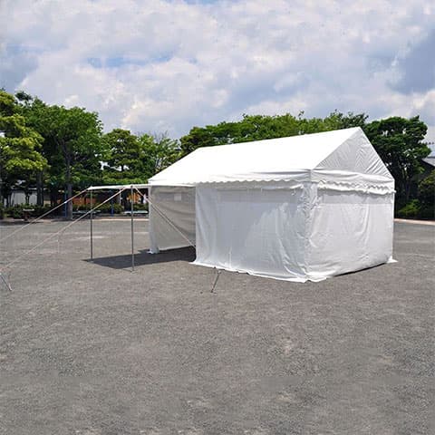 防災用・避難用 レスキューテント スチールフレーム