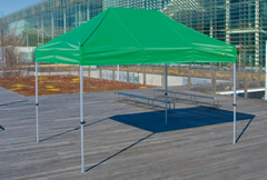 かんたんてんと3(オールアルミ)・標準色(2.4m×3.6m)