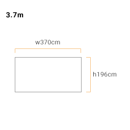一方幕・イージーアップテント(3.7m)エコノミー